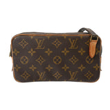 LOUIS VUITTON ルイヴィトン モノグラム マルリー バンドリエール ブラウン M51828 レディース モノグラムキャンバス ショルダーバッグ Bランク 中古 銀蔵