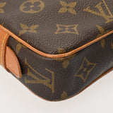 LOUIS VUITTON ルイヴィトン モノグラム マルリー バンドリエール ブラウン M51828 レディース モノグラムキャンバス ショルダーバッグ Bランク 中古 銀蔵