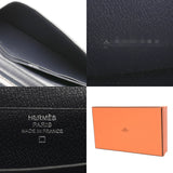 HERMES エルメス ベアンスフレ ブルーバルティック A刻印(2017年頃) レディース アリゲーターマット 長財布 Bランク 中古 銀蔵