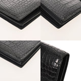 HERMES エルメス ベアンスフレ ブルーバルティック A刻印(2017年頃) レディース アリゲーターマット 長財布 Bランク 中古 銀蔵