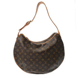 LOUIS VUITTON ルイヴィトン モノグラム クロワッサン GM ブラウン M51511 レディース モノグラムキャンバス ワンショルダーバッグ Bランク 中古 銀蔵