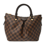 LOUIS VUITTON ルイヴィトン ダミエ シエナ PM ブラウン N41545 レディース ダミエキャンバス ハンドバッグ ABランク 中古 銀蔵