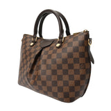 LOUIS VUITTON ルイヴィトン ダミエ シエナ PM ブラウン N41545 レディース ダミエキャンバス ハンドバッグ ABランク 中古 銀蔵