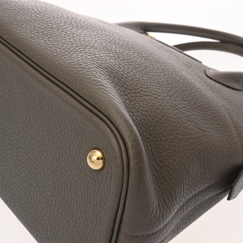 HERMES エルメス ボリード 31 2WAY エタン A刻印(2017年頃) レディース トリヨンクレマンス ハンドバッグ Aランク 中古 銀蔵
