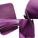 HERMES エルメス ドゴン GM アネモネ □R刻印(2014年頃) ユニセックス トゴ 長財布 Aランク 中古 銀蔵