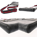 GUCCI グッチ GGスプリーム スモールメッセンジャーバッグ ブラック 523599 メンズ レザー ショルダーバッグ Bランク 中古 銀蔵