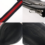 GUCCI グッチ GGスプリーム スモールメッセンジャーバッグ ブラック 523599 メンズ レザー ショルダーバッグ Bランク 中古 銀蔵