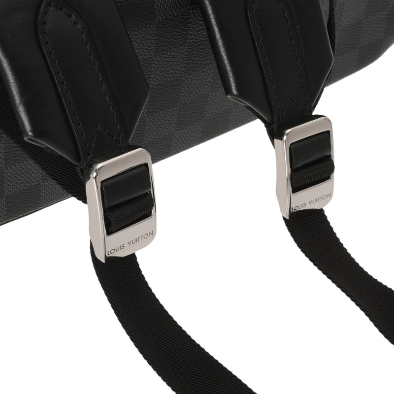LOUIS VUITTON ルイヴィトン ダミエグラフィット ジョッシュ NV ブラック N40365 メンズ ダミエグラフィットキャンバス リュック・デイパック Aランク 中古 銀蔵