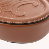 CELINE セリーヌ ショルダーバッグ オーバルパース タン 10I703DPQ.04LU レディース カーフ ショルダーバッグ Aランク 中古 銀蔵