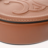 CELINE セリーヌ ショルダーバッグ オーバルパース タン 10I703DPQ.04LU レディース カーフ ショルダーバッグ Aランク 中古 銀蔵