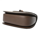 GUCCI グッチ バンブー 2WAY SONY 100周年記念モデル ベージュ/グリーン レディース キャンバス レザー ハンドバッグ 新同 中古 銀蔵