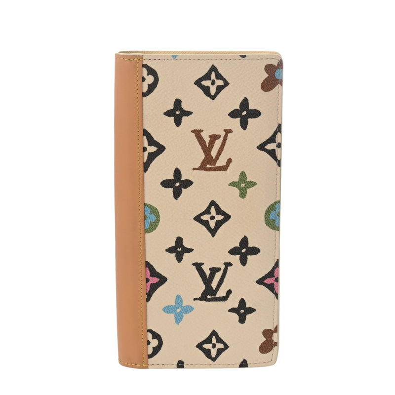 LOUIS VUITTON ルイヴィトン モノグラム クラギー ポルトフォイユブラザNM ベージュ M80158 メンズ モノグラムキャンバス 長財布 Aランク 中古 銀蔵