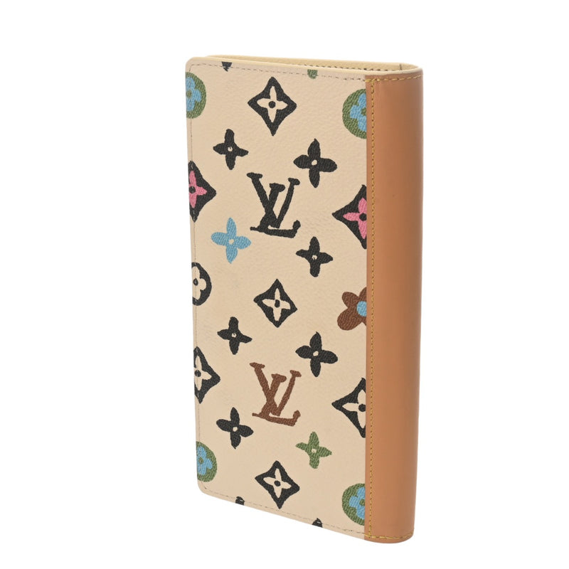 LOUIS VUITTON ルイヴィトン モノグラム クラギー ポルトフォイユブラザNM ベージュ M80158 メンズ モノグラムキャンバス 長財布 Aランク 中古 銀蔵