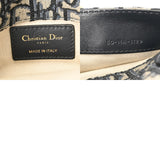 CHRISTIAN DIOR クリスチャンディオール オブリーク サドル ベージュ/ネイビー ユニセックス キャンバス レザー ウエストバッグ ABランク 中古 銀蔵
