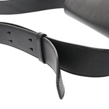 CHRISTIAN DIOR クリスチャンディオール サドル メッセンジャー ブラック 1ADME130 メンズ カーフ ショルダーバッグ ABランク 中古 銀蔵