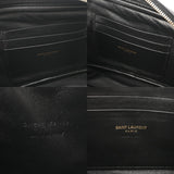 SAINT LAURENT サンローラン ミニバッグ ルー ブラック 612579 レディース レザー ショルダーバッグ Aランク 中古 銀蔵