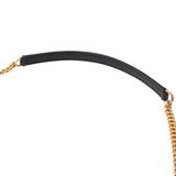 SAINT LAURENT サンローラン ミニバッグ ルー ブラック 612579 レディース レザー ショルダーバッグ Aランク 中古 銀蔵