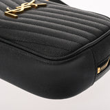 SAINT LAURENT サンローラン ミニバッグ ルー ブラック 612579 レディース レザー ショルダーバッグ Aランク 中古 銀蔵
