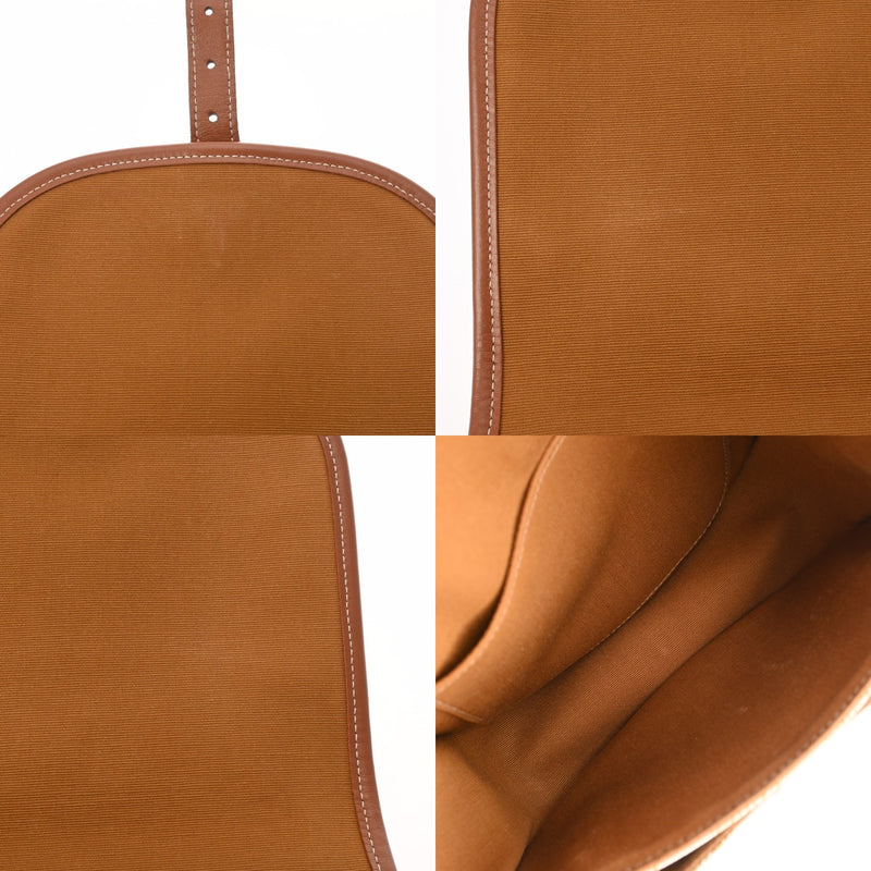 CELINE セリーヌ トリオンフ ブザスショルダー ホワイト レディース レザー PVC ショルダーバッグ ABランク 中古 銀蔵