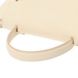 CELINE セリーヌ ベルトバッグ マイクロ クリーム 189153 レディース レザー ハンドバッグ ABランク 中古 銀蔵