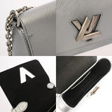 LOUIS VUITTON ルイヴィトン エピ ツイスト PM アルジャン アルジャン シルバー金具 M50323 レディース エピレザー ショルダーバッグ Bランク 中古 銀蔵