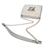 LOUIS VUITTON ルイヴィトン エピ ツイスト PM アルジャン アルジャン シルバー金具 M50323 レディース エピレザー ショルダーバッグ Bランク 中古 銀蔵
