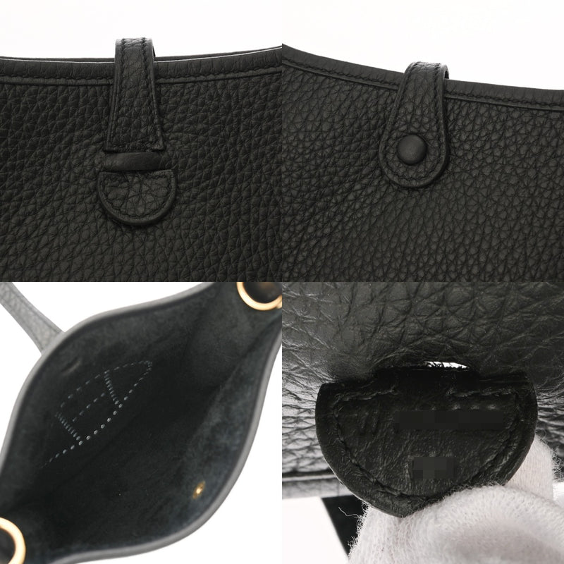 HERMES エルメス エブリン エヴリン TPM ブラック W刻印(2024年頃) レディース トリヨンクレマンス ショルダーバッグ 未使用 銀蔵