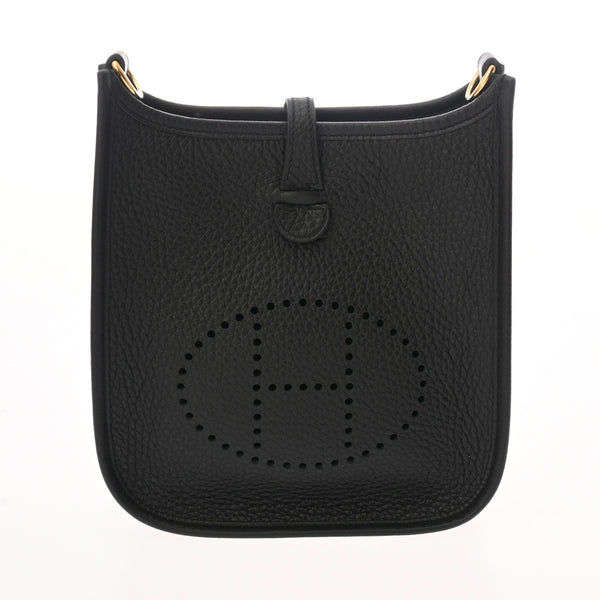 HERMES エルメス エブリン エヴリン TPM ブラック W刻印(2024年頃) レディース トリヨンクレマンス ショルダーバッグ 未使用 銀蔵