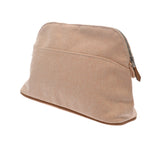 HERMES エルメス ボリード エクリュ/オレンジ レディース トワルアッシュ ポーチ Aランク 中古 銀蔵