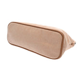 HERMES エルメス ボリード エクリュ/オレンジ レディース トワルアッシュ ポーチ Aランク 中古 銀蔵