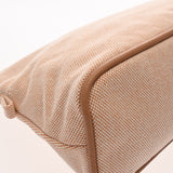 HERMES エルメス ボリード エクリュ/オレンジ レディース トワルアッシュ ポーチ Aランク 中古 銀蔵