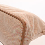 HERMES エルメス ボリード エクリュ/オレンジ レディース トワルアッシュ ポーチ Aランク 中古 銀蔵