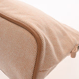 HERMES エルメス ボリード エクリュ/オレンジ レディース トワルアッシュ ポーチ Aランク 中古 銀蔵