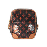 LOUIS VUITTON ルイヴィトン モノグラム キャットグラム パナムセット 片方のみ オレンジ M44399 レディース レザー ショルダーバッグ ABランク 中古 銀蔵