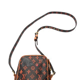 LOUIS VUITTON ルイヴィトン モノグラム キャットグラム パナムセット 片方のみ オレンジ M44399 レディース レザー ショルダーバッグ ABランク 中古 銀蔵