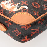 LOUIS VUITTON ルイヴィトン モノグラム キャットグラム パナムセット 片方のみ オレンジ M44399 レディース レザー ショルダーバッグ ABランク 中古 銀蔵