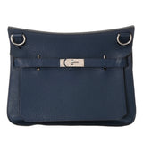 HERMES エルメス ジプシエール 34 ブルー系 □P刻印(2012年頃) レディース トリヨンクレマンス ショルダーバッグ ABランク 中古 銀蔵