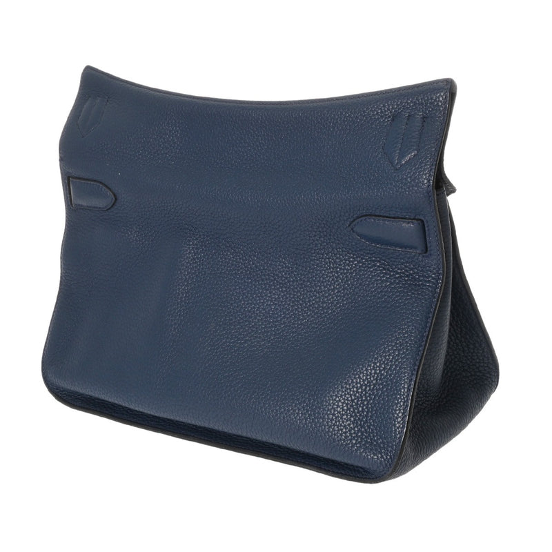 HERMES エルメス ジプシエール 34 ブルー系 □P刻印(2012年頃) レディース トリヨンクレマンス ショルダーバッグ ABランク 中古 銀蔵