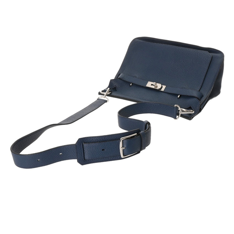 HERMES エルメス ジプシエール 34 ブルー系 □P刻印(2012年頃) レディース トリヨンクレマンス ショルダーバッグ ABランク 中古 銀蔵