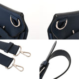HERMES エルメス ジプシエール 34 ブルー系 □P刻印(2012年頃) レディース トリヨンクレマンス ショルダーバッグ ABランク 中古 銀蔵