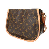 LOUIS VUITTON ルイヴィトン モノグラム メニルモンタン PM ブラウン M40474 レディース モノグラムキャンバス ショルダーバッグ Aランク 中古 銀蔵