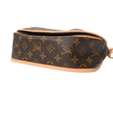 LOUIS VUITTON ルイヴィトン モノグラム メニルモンタン PM ブラウン M40474 レディース モノグラムキャンバス ショルダーバッグ Aランク 中古 銀蔵