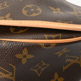 LOUIS VUITTON ルイヴィトン モノグラム メニルモンタン PM ブラウン M40474 レディース モノグラムキャンバス ショルダーバッグ Aランク 中古 銀蔵