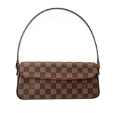LOUIS VUITTON ルイヴィトン ダミエ レコレータ ブラウン N51299 レディース ダミエキャンバス ハンドバッグ ABランク 中古 銀蔵