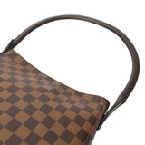 LOUIS VUITTON ルイヴィトン ダミエ ルーピング MM SPオーダー ブラウン N51157 レディース ダミエキャンバス ワンショルダーバッグ Aランク 中古 銀蔵