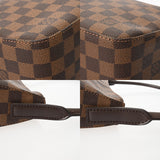 LOUIS VUITTON ルイヴィトン ダミエ ルーピング MM SPオーダー ブラウン N51157 レディース ダミエキャンバス ワンショルダーバッグ Aランク 中古 銀蔵
