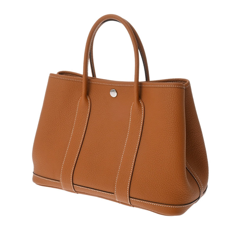 HERMES エルメス ガーデンパーティ TPM トフィ A刻印(2017年頃) レディース ネゴンダ ハンドバッグ Aランク 中古 銀蔵