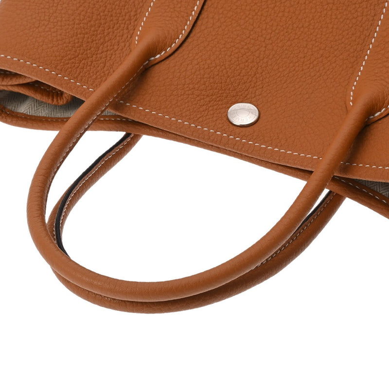 HERMES エルメス ガーデンパーティ TPM トフィ A刻印(2017年頃) レディース ネゴンダ ハンドバッグ Aランク 中古 銀蔵
