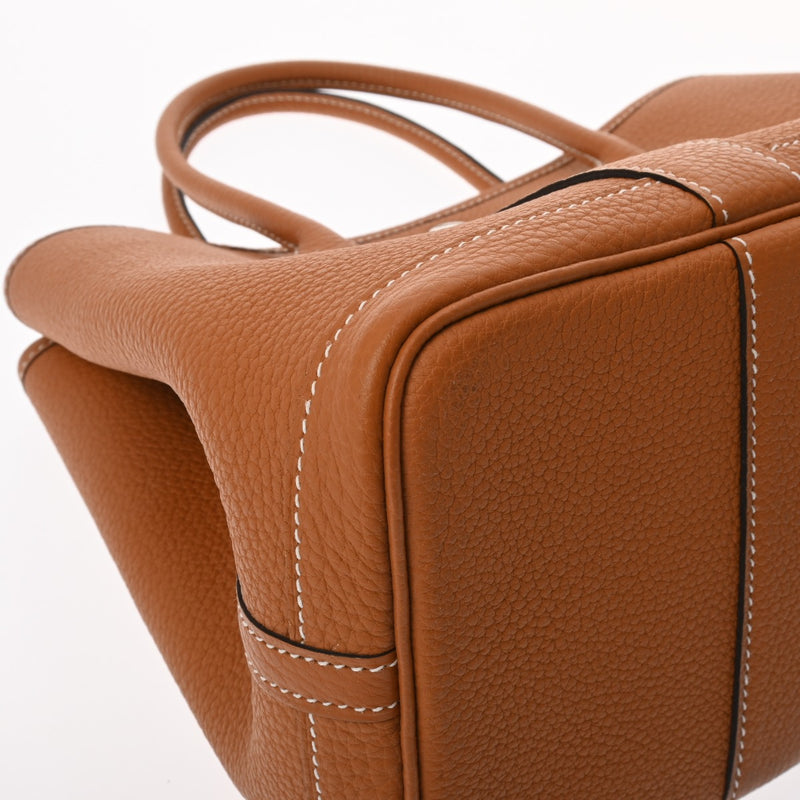 HERMES エルメス ガーデンパーティ TPM トフィ A刻印(2017年頃) レディース ネゴンダ ハンドバッグ Aランク 中古 銀蔵