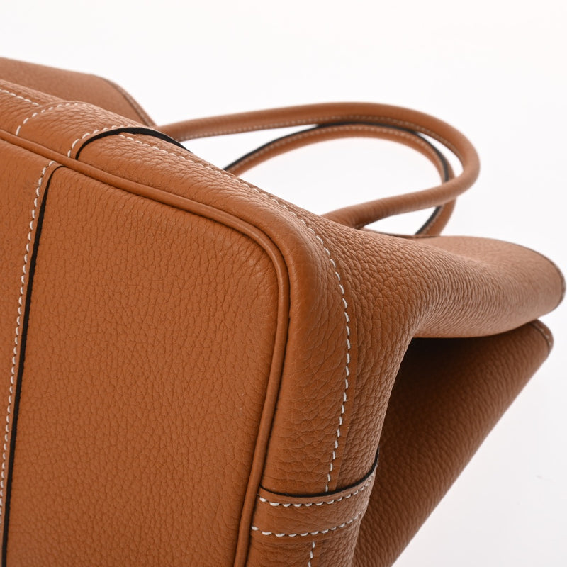 HERMES エルメス ガーデンパーティ TPM トフィ A刻印(2017年頃) レディース ネゴンダ ハンドバッグ Aランク 中古 銀蔵